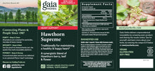 Load image into Gallery viewer, Hawthorn Supreme | Heart Support - 60 Capsules Oral Supplements Gaia Herbs