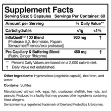 Load image into Gallery viewer, InflaQuell™ | Enzymatic Support - 180 Capsules Oral Supplements Researched Nutritionals