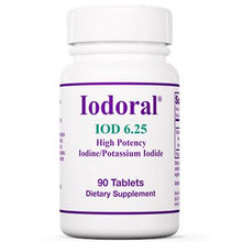 Load image into Gallery viewer, Iodoral® Iodine - Potassium Iodide | High Potency - 90 Scored Tablets - 6.25 mg, 12.5 mg & 50 mg Oral Supplements Allergy Research Group 6.25 mg