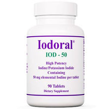 Load image into Gallery viewer, Iodoral® Iodine - Potassium Iodide | High Potency - 90 Tablets - 12.5 mg & 50 mg Oral Supplements Allergy Research Group 50 mg