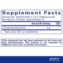 Load image into Gallery viewer, L-Glutamine Powder | Gastrointestinal Health - 8 oz (227 grams) Oral Supplements Pure Encapsulations