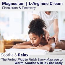 Load image into Gallery viewer, Magnesium L-Arginine Cream | Soothing Topical Cream - 8 oz (226 g) Topical Application NutraSal