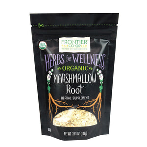 Marshmallow Root | Organic Cut & Sifted - 1 lb & 3.18 oz Teas Frontier Co-op 3.18 oz (108 grams) 