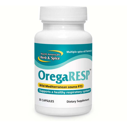 OregaRESP | Respiratory Support - 30 veggie caps Oral Supplement North American Herb & Spice 