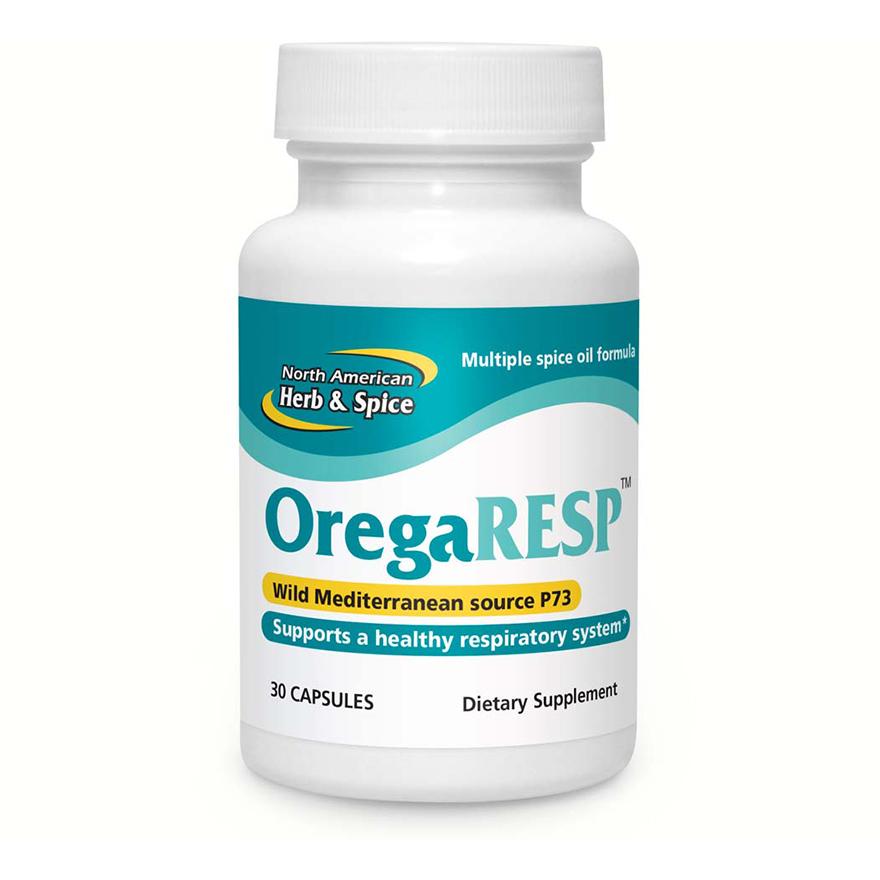 OregaRESP | Respiratory Support - 30 veggie caps Oral Supplement North American Herb & Spice 