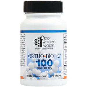 Ortho Biotic 100 B by Ortho Molecular Products - 30 & 60 capsules Oral Supplement Ortho Molecular Products 60 Capsules 