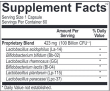 Load image into Gallery viewer, Ortho Biotic 100 B by Ortho Molecular Products - 30 & 60 capsules Oral Supplement Ortho Molecular Products