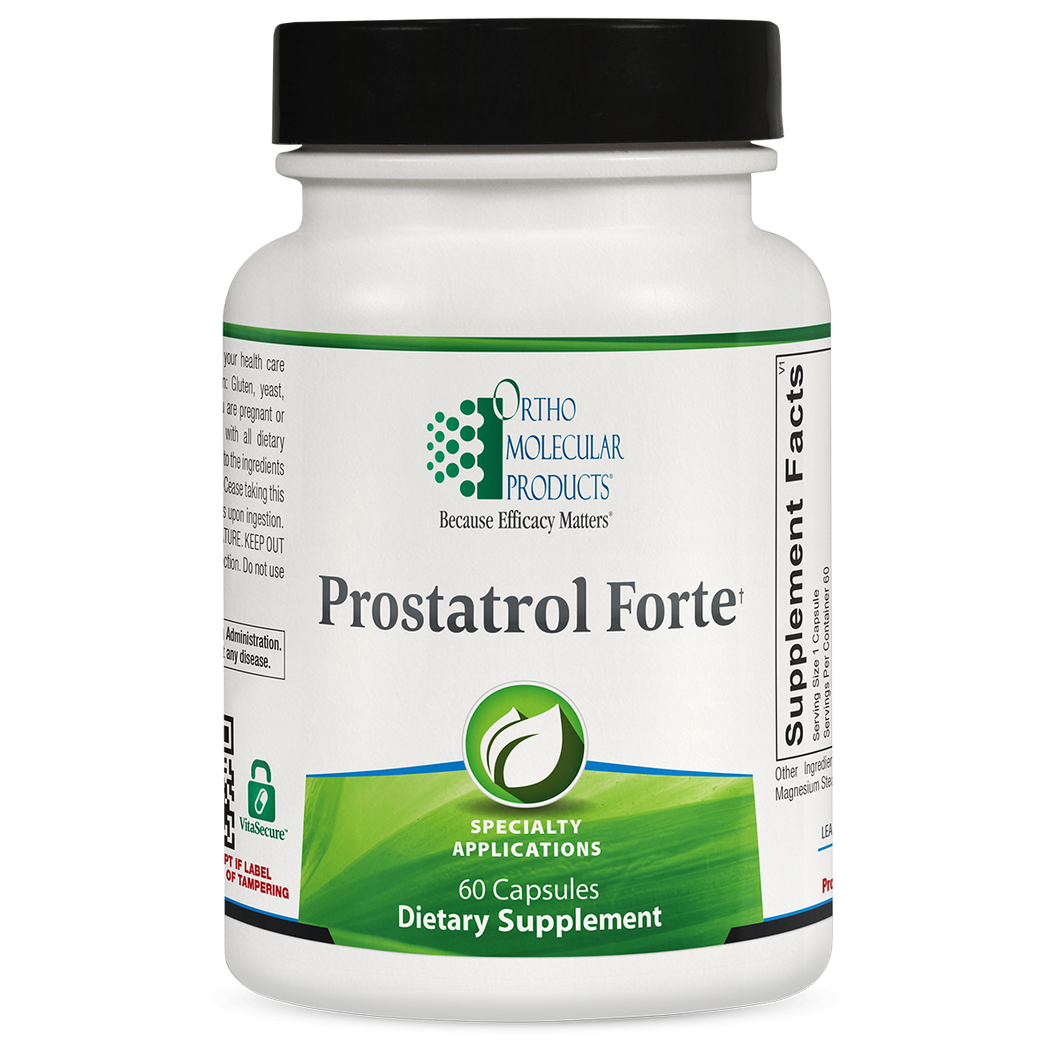 Prostatrol Forte | Prostate Support - 60 Capsules Oral Supplements Ortho Molecular Products 