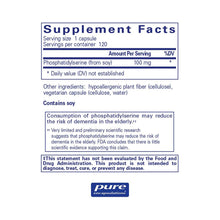 Load image into Gallery viewer, PS 100 | Phosphatidylserine Nutrients - 60 capsules Oral Supplement Pure Encapsulations