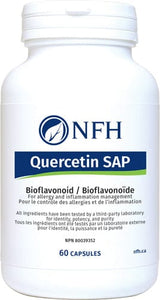 Quercetin SAP | with Bromelain - Bioflavonoid - 60 Capsules Oral Supplements Nutritional Fundamentals for Health (NFH) 
