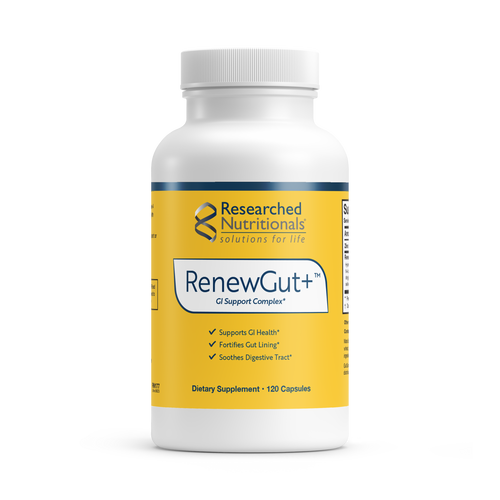 RenewGut+™ | Gut Health Support - 120 Capsules Oral Supplements Researched Nutritionals 
