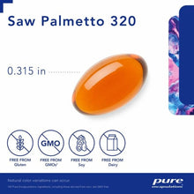 Load image into Gallery viewer, Saw Palmetto | Support for Urinary Function & Prostate Health | 320 mg - 120 & 240 Softgels Oral Supplements Pure Encapsulations
