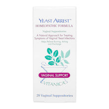 Load image into Gallery viewer, Yeast Arrest | x14 Vaginal Suppositories - 14 & 28 suppositories Suppository Vitanica 28 Suppositories