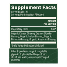 Load image into Gallery viewer, 5 Ginseng | Adaptogen for Energy - 2 fl oz Oral Supplements Global Healing 