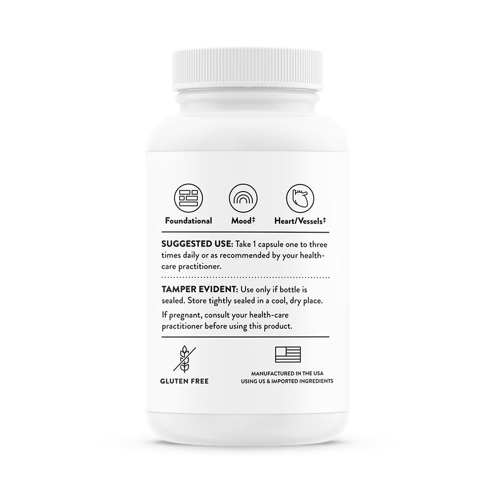 5-MTHF | Active Folic Acid | 1mg | 60 Capsules Capsules & Tablets Thorne 