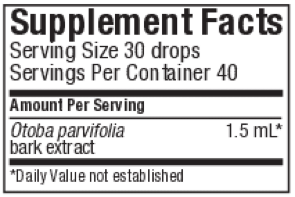 Banderol | Otoba Parifolia Bark Extract | 2 fl oz
