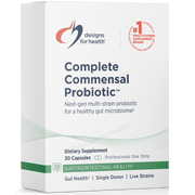 Complete Commensal Probiotic | Next-Gen Multi Strain Probiotic | 30 Capsules
