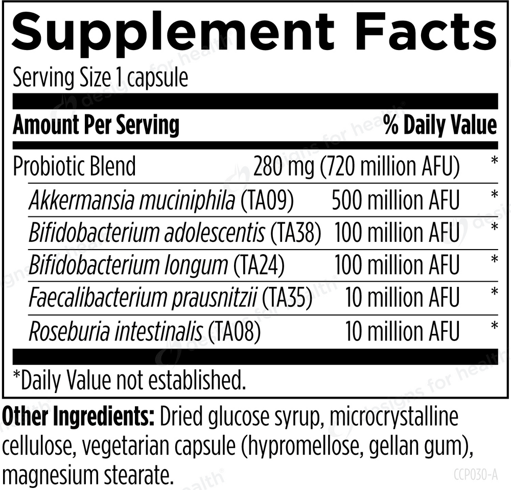 Complete Commensal Probiotic | Next-Gen Multi Strain Probiotic | 30 Capsules