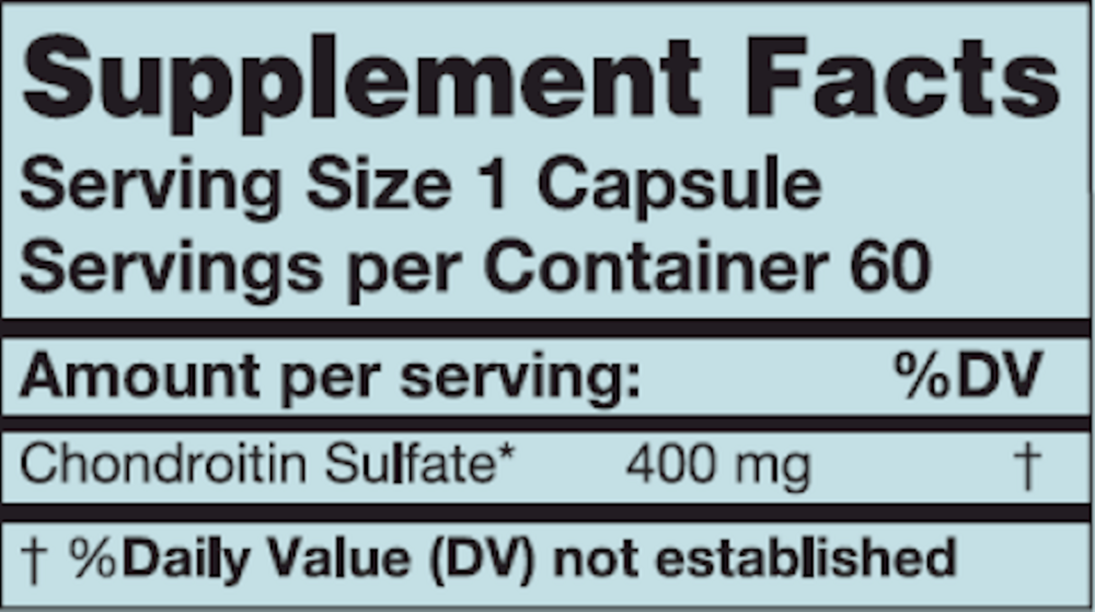 Chondroitin Sulfate | 60 Capsules