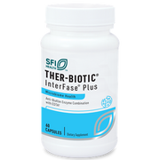 Ther-Biotic InterFase Plus | Anti-Biofilm Enzyme Formula with EDTA - 60 & 120 Capsules