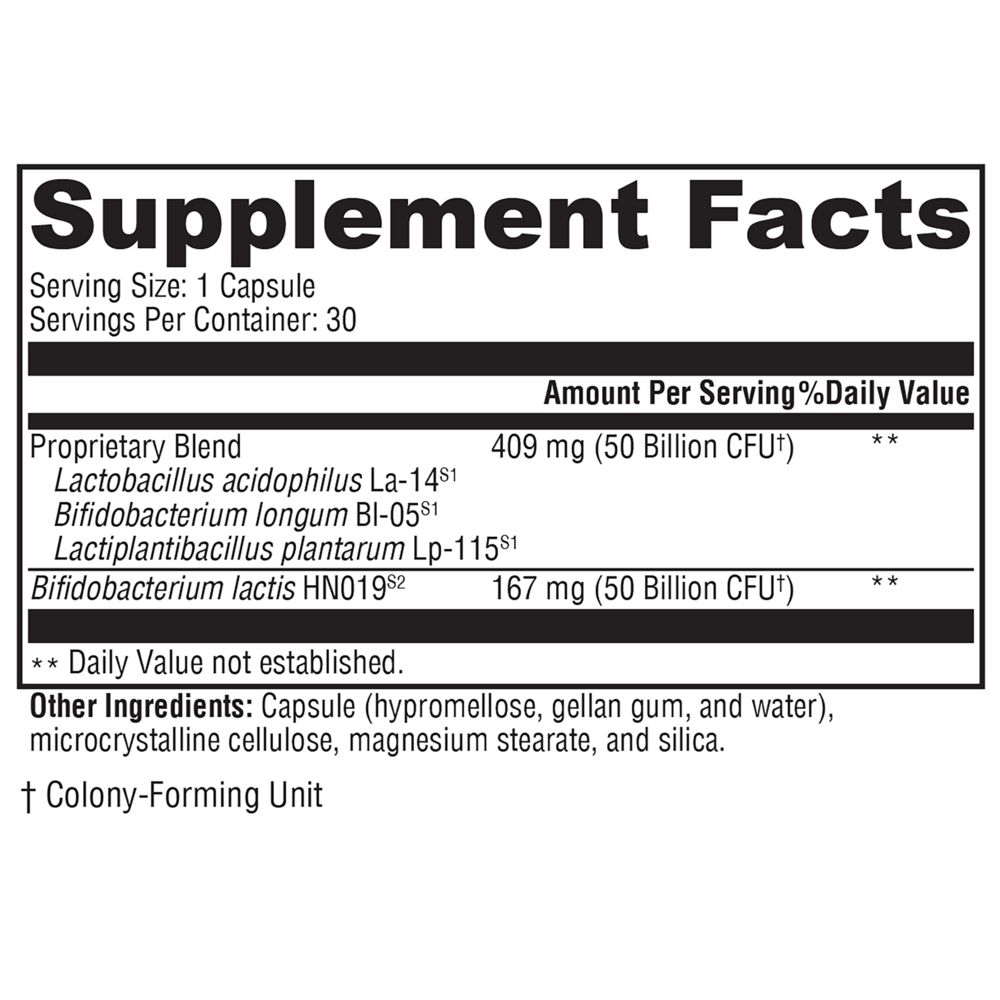 ProbioMax Daily 100B | Probiotics | 30 Acid Resistant Capsules