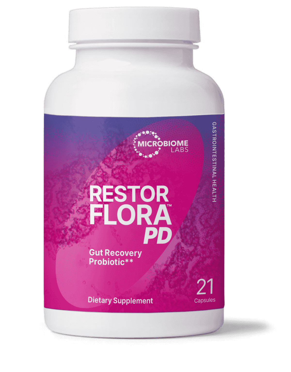 RestorFlora PD | Gut Recovery Probiotic | 21 Capsules