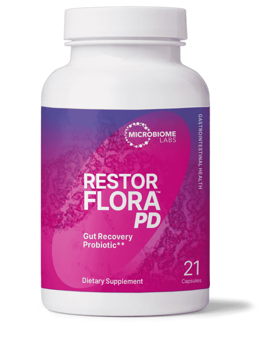 RestorFlora PD | Gut Recovery Probiotic - 21 Capsules