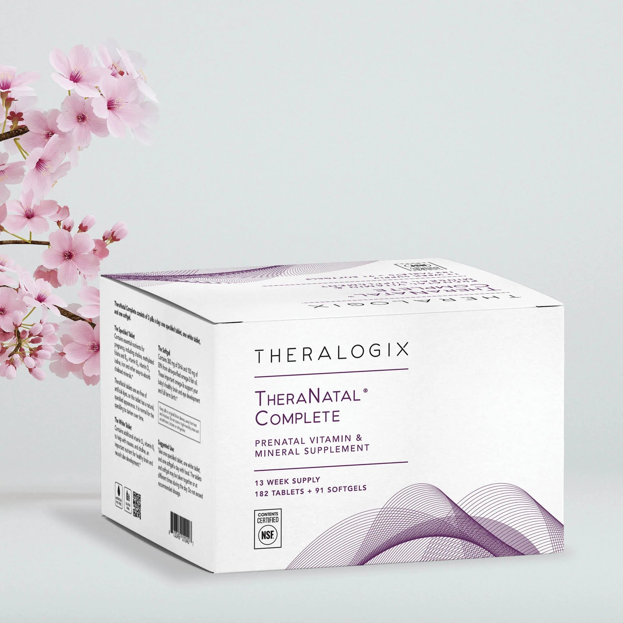 TheraNatal® Complete Prenatal Kit | Prenatal Vitamin & Mineral Supplement - 13 Week Supply