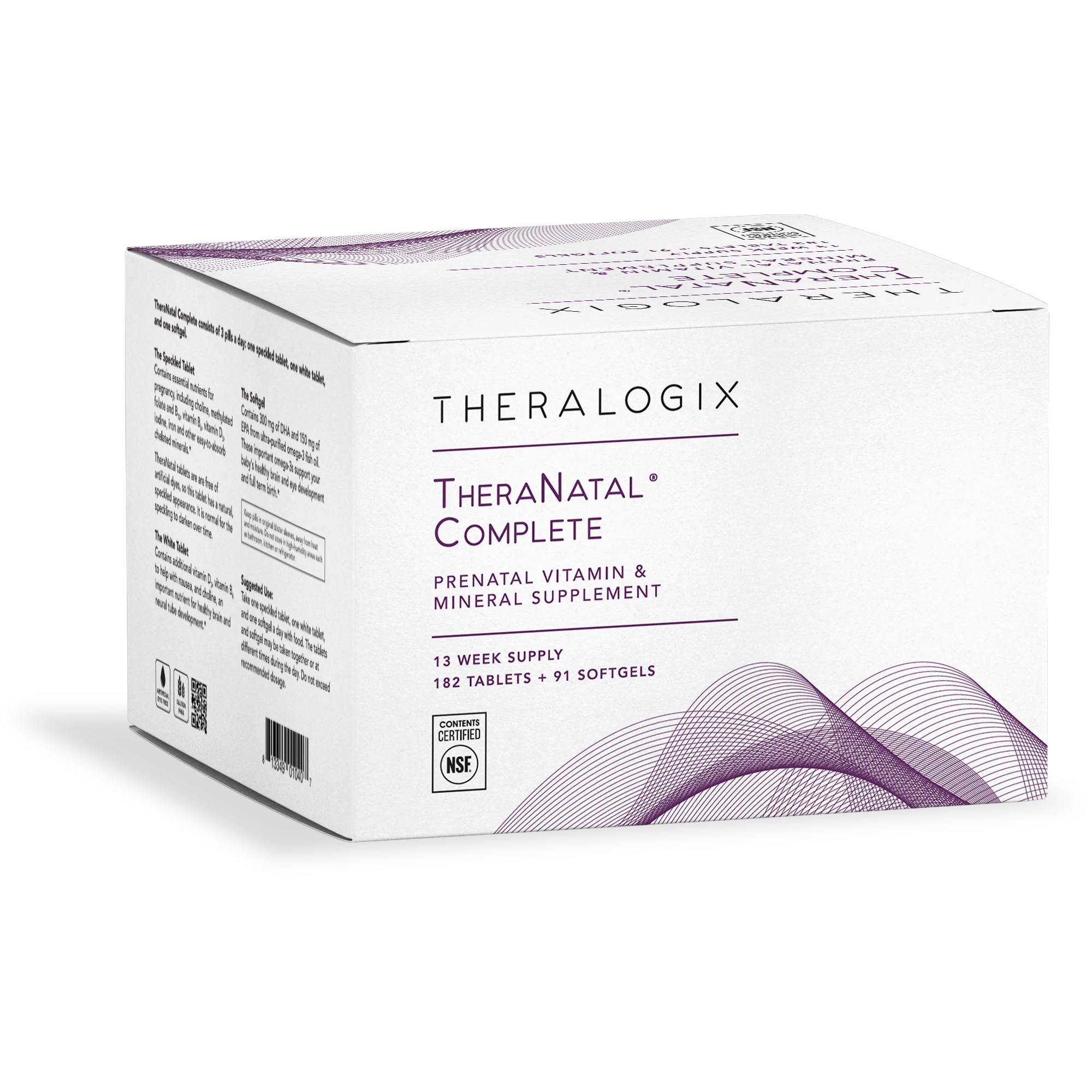 TheraNatal® Complete Prenatal Kit | Prenatal Vitamin & Mineral Supplement - 13 Week Supply