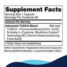 Load image into Gallery viewer, Advanced TUDCA | Drainage &amp; Liver Support - 60 Capsules Oral Supplements CellCore 