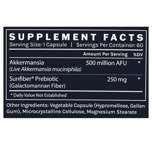 Akkermansia | Live Probiotic - 60 Capsules Oral Supplements InfiniWell 