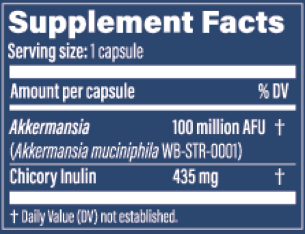 Akkermansia | Probiotic for Gut Health - 30 Capsules Oral Supplements Pendulum 