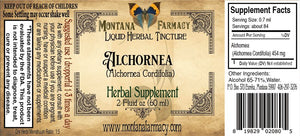 Alchornea Liquid Herbal Tincture - 2 fl oz Tinctures Montana Farmacy 