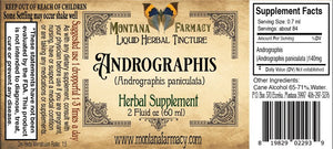 Andrographis Liquid Herbal Tincture - 2 fl oz Tinctures Montana Farmacy 