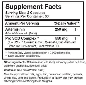 Artemisinin SOD | Immune Support | 120 Capsules Femologist Inc. 