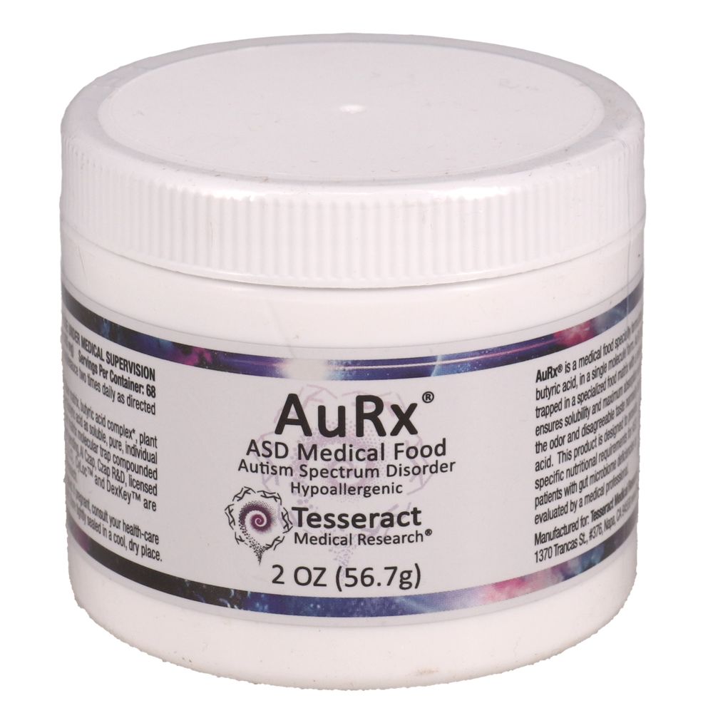 AuRx® | ASD Medical Food | Autism Spectrum Disorder - 56.7 grams (2 oz) Oral Supplements Tesseract Medical Research 