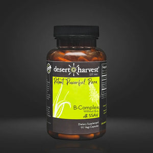 B-Complex | without B6 - 90 Capsules Oral Supplement Desert Harvest 