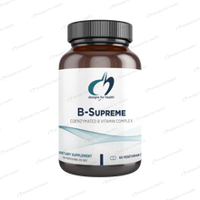 Load image into Gallery viewer, B-Supreme | Coenzymated B Vitamin Complex - 60 &amp; 120 Capsules Oral Supplements Designs For Health 60 Capsules 