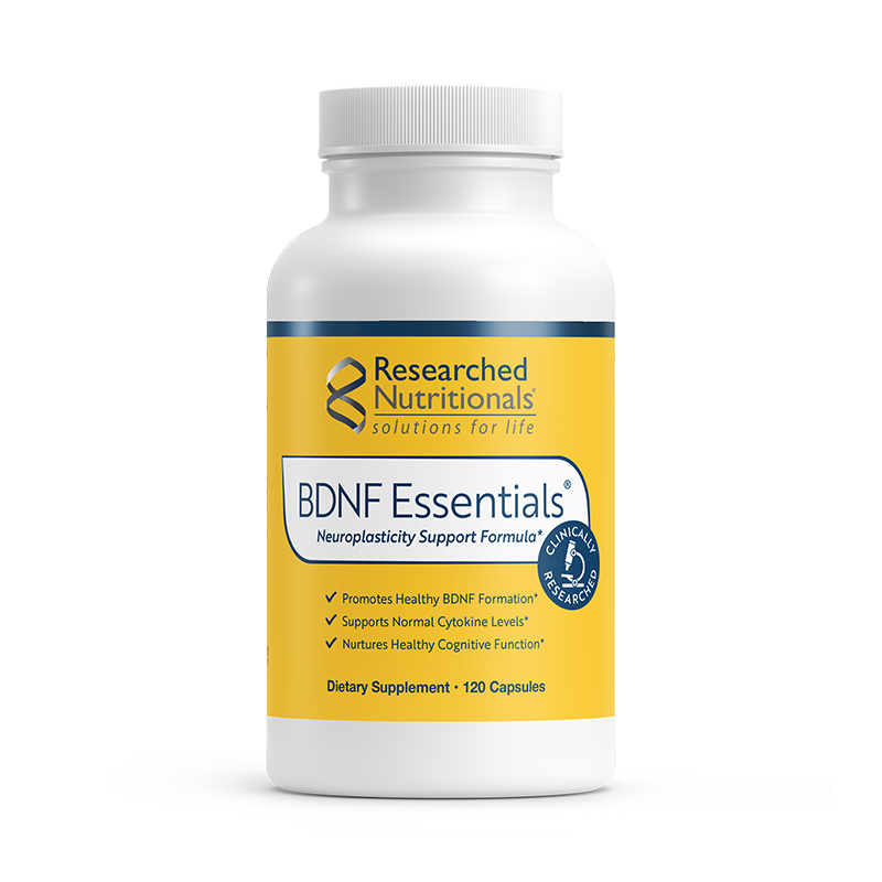 BDNF Essentials® | Natural neurotrophic - 120 capsules Oral Supplement Researched Nutritionals 