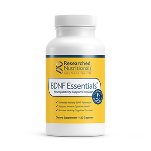BDNF Essentials® | Natural neurotrophic - 120 capsules Oral Supplement Researched Nutritionals 