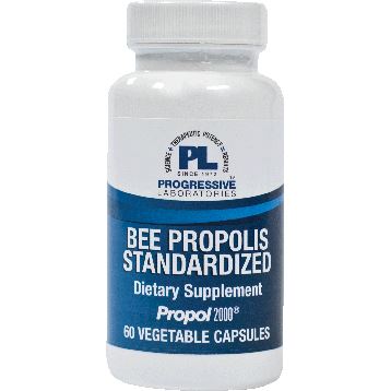 Bee Propolis Standardized | Propol 2000 - 60 Capsules Oral Supplements Progressive Labs 