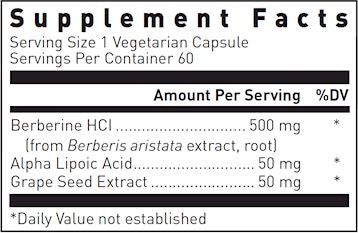 Berberine Balance | Formula - 60 Capsules Oral Supplement Douglas Laboratories 