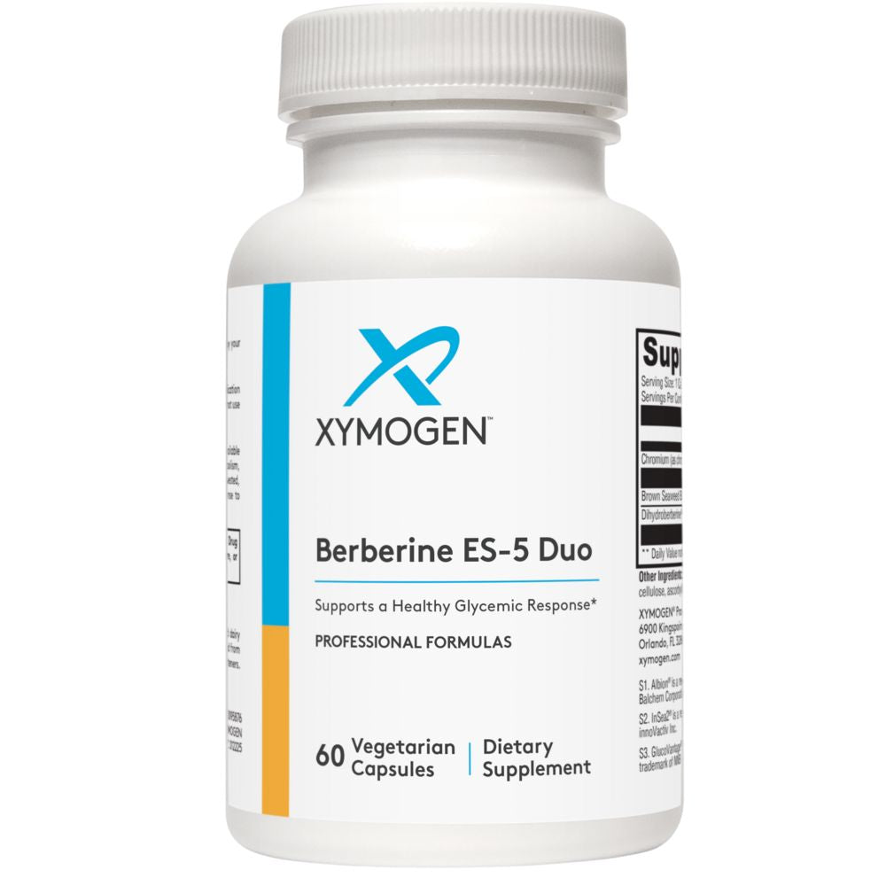 Berberine ES-5 DUO | Dihydroberberine S1 - 60 Capsules Oral Supplements Xymogen 