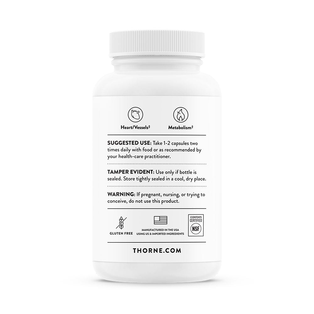 Berberine | Healthy Balance of Microbes | 60 Capsules Oral Supplements Thorne 