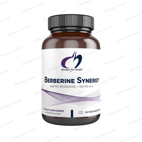 Berberine Synergy™ | High Potency - 60 capsules Oral Supplement Designs For Health 