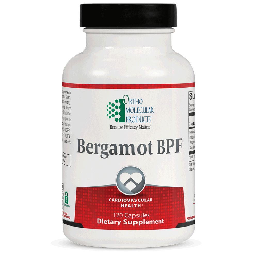 Bergamot BPF | Cholesterol-balancing - 60 & 120 Capsules Oral Supplements Ortho Molecular Products 120 Capsules 