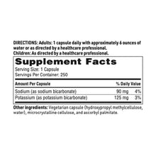 Load image into Gallery viewer, Bi-Carb Formula | Supports pH Balance - 250 Capsules Oral Supplements SFI Health (Klaire Labs) 