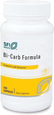 Bi-Carb Formula | Supports pH Balance - 250 Capsules Oral Supplements SFI Health (Klaire Labs) 