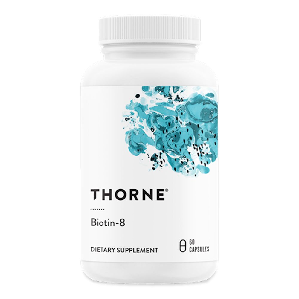 Biotin-8 | High Concentration - 60 Capsules Oral Supplements Thorne 