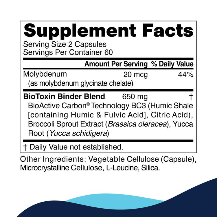 BioToxin Binder | Microbiome & Detox Support - 120 Capsules Oral Supplements CellCore 